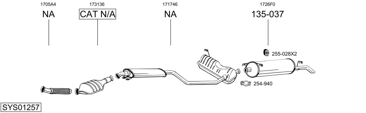 Изпускателна система BOSAL               