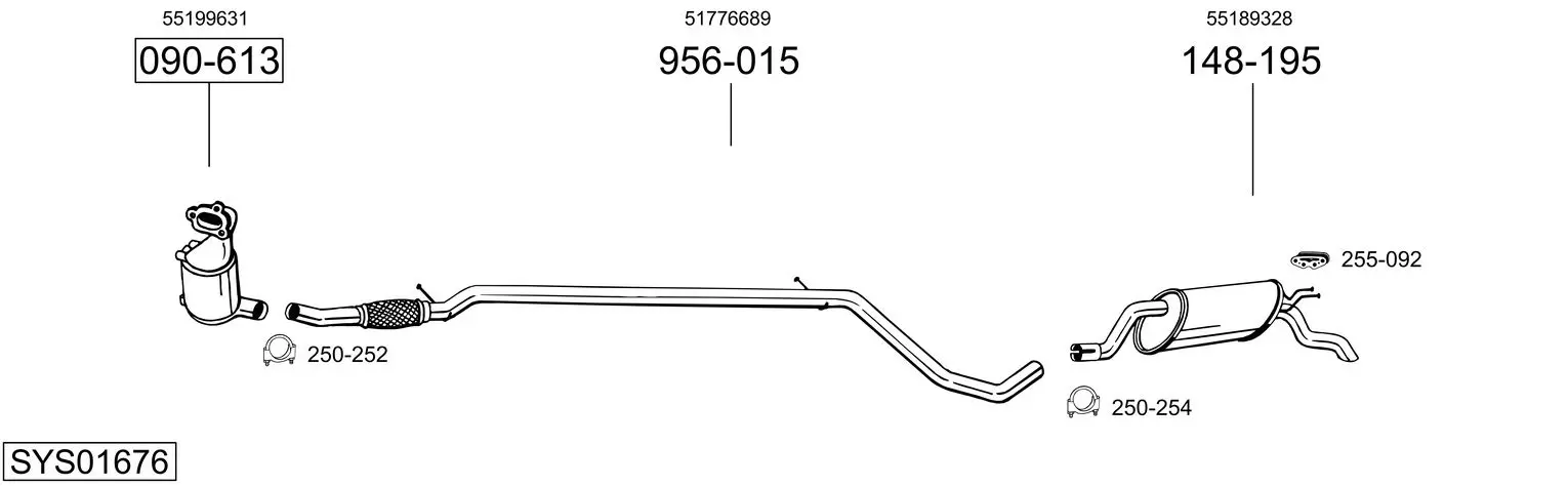 Изпускателна система BOSAL               