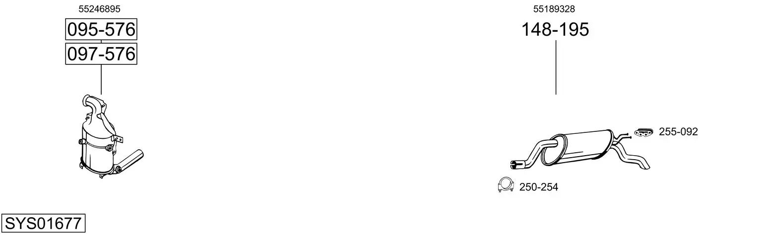 Изпускателна система BOSAL               