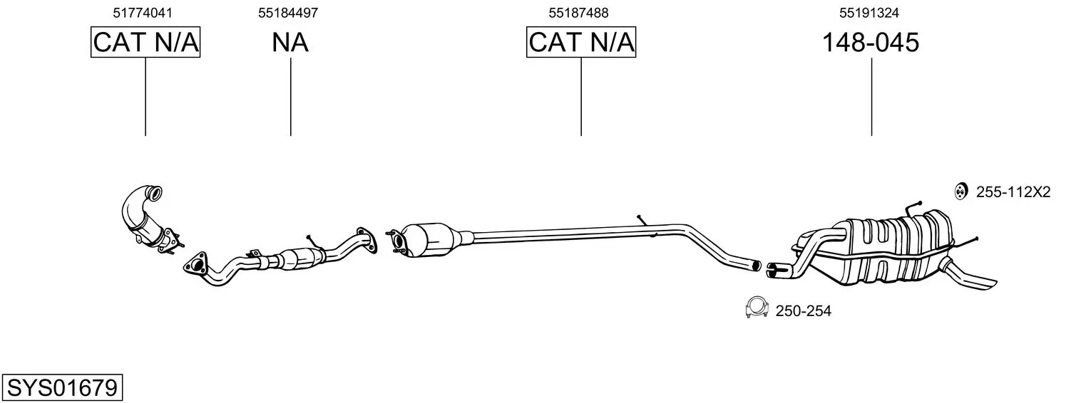Изпускателна система BOSAL               