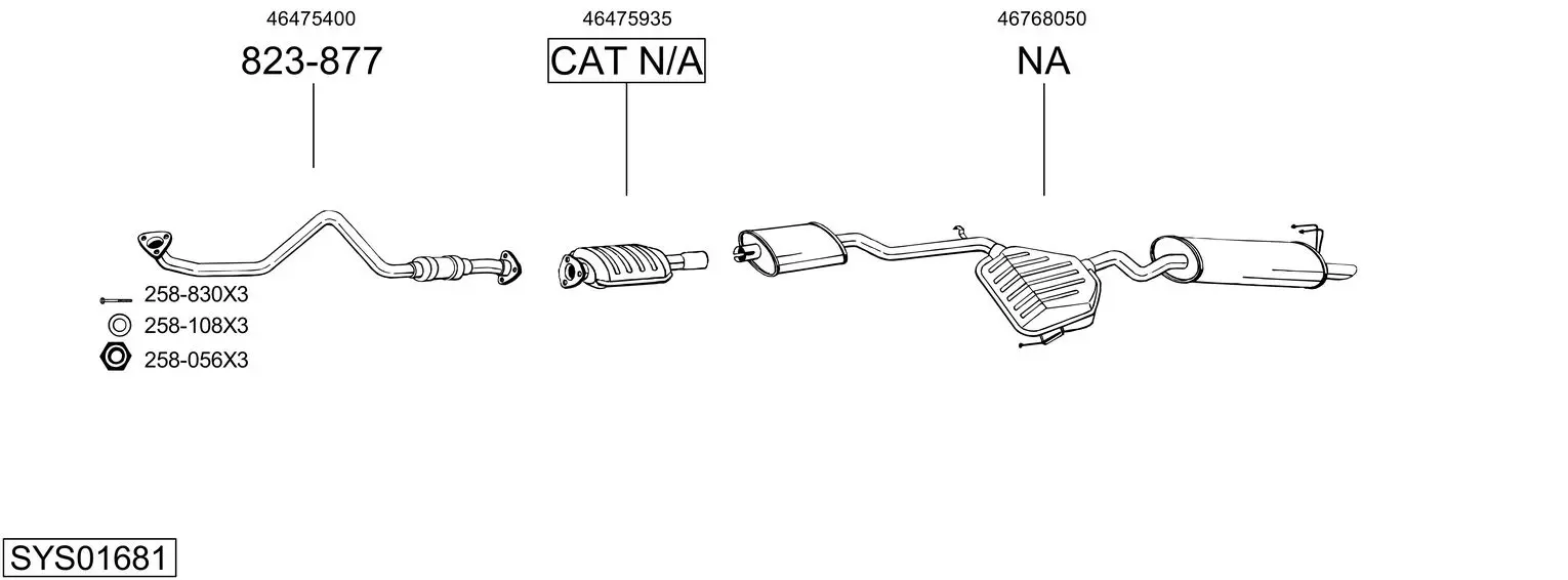 Изпускателна система BOSAL               