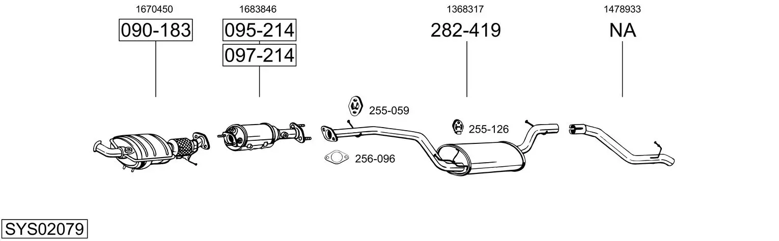 Изпускателна система BOSAL               