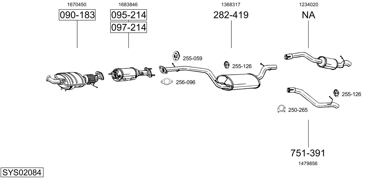 Изпускателна система BOSAL               