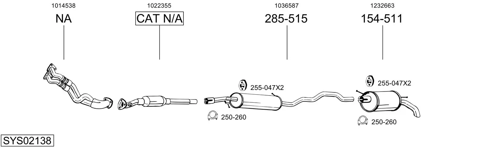 Изпускателна система BOSAL               