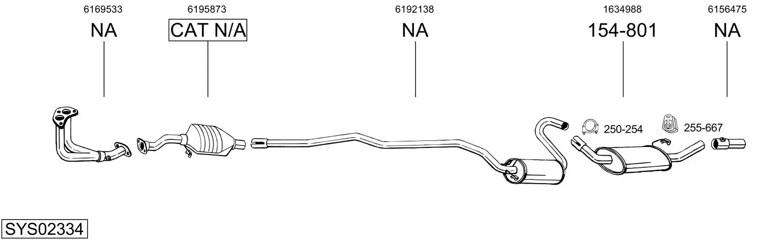 Изпускателна система BOSAL               