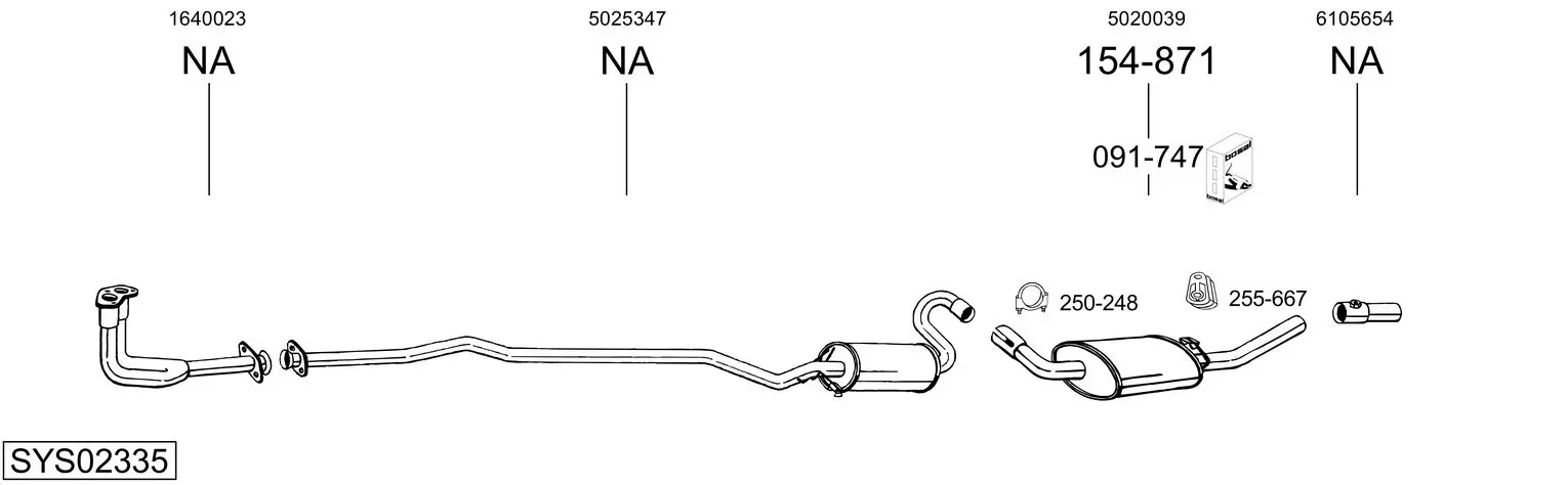 Изпускателна система BOSAL               