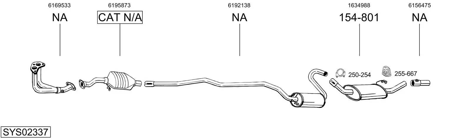 Изпускателна система BOSAL               