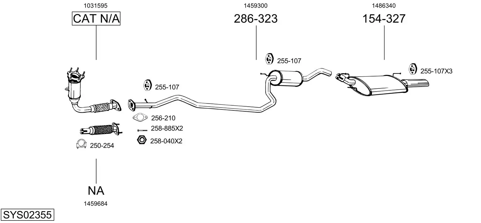 Изпускателна система BOSAL               