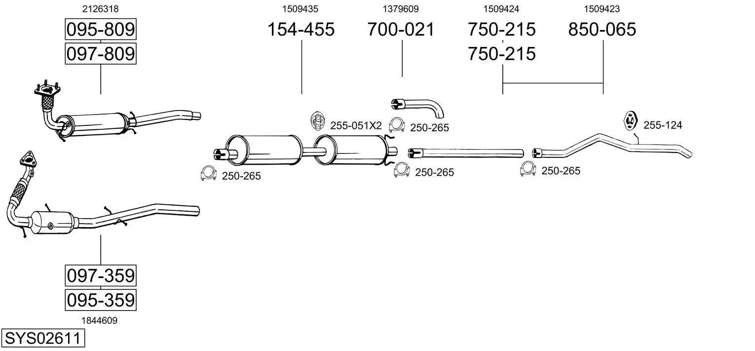 Изпускателна система BOSAL               