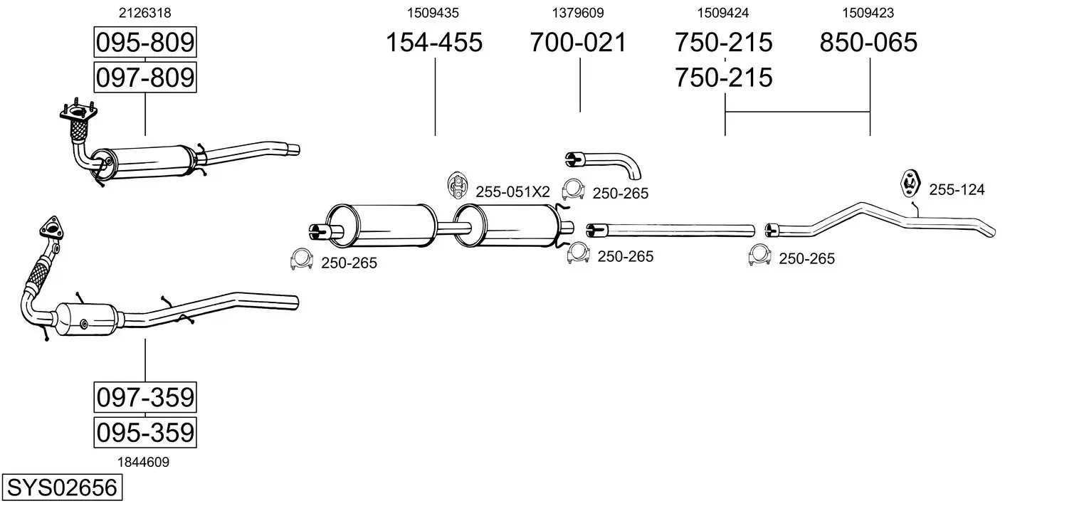 Изпускателна система BOSAL               