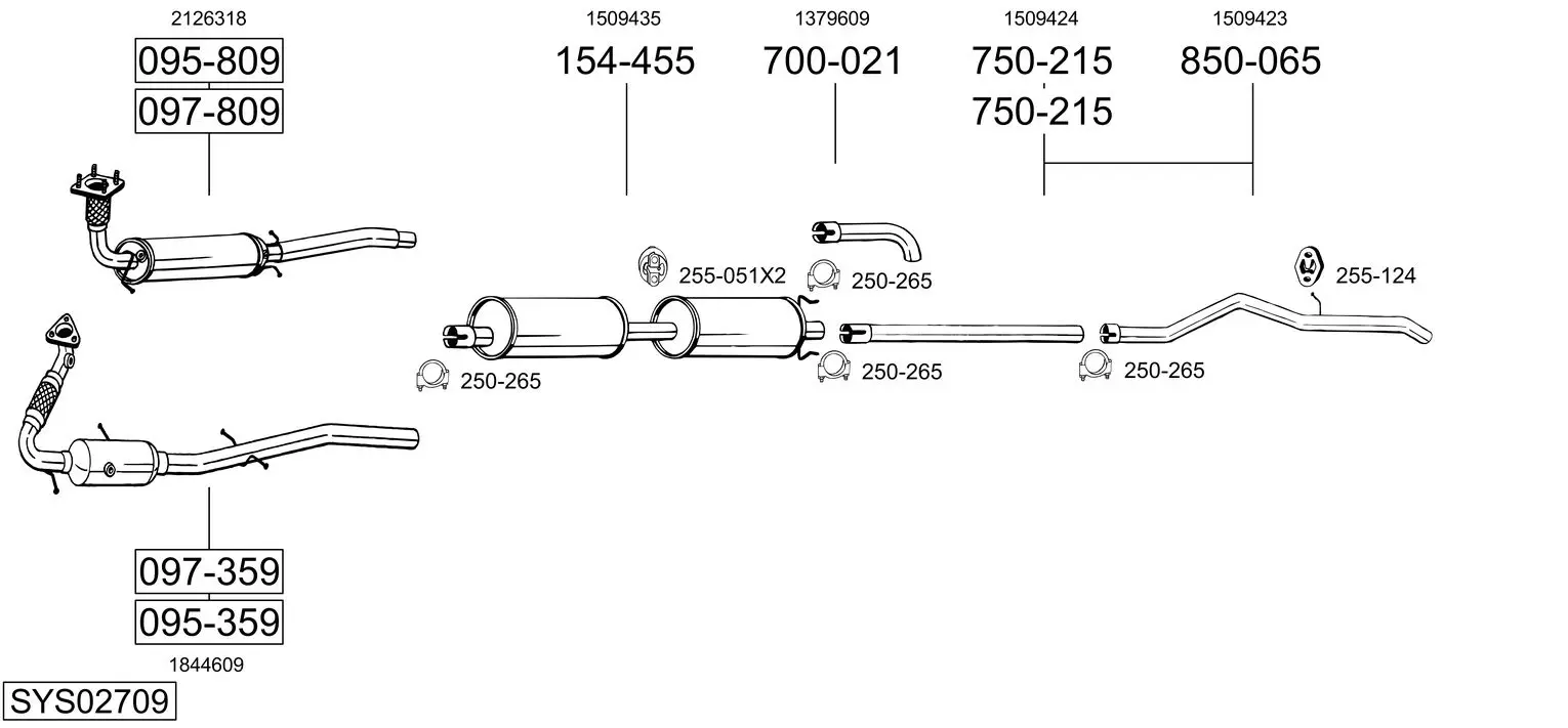 Изпускателна система BOSAL               