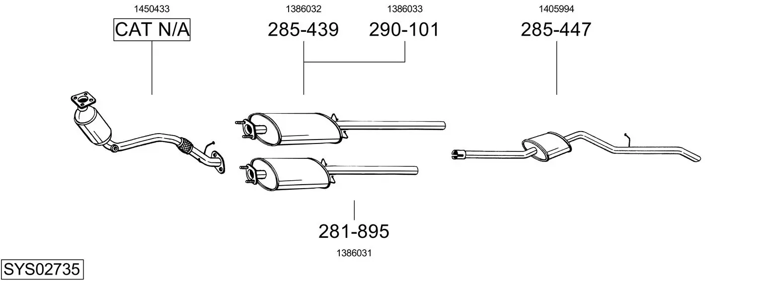 Изпускателна система BOSAL               