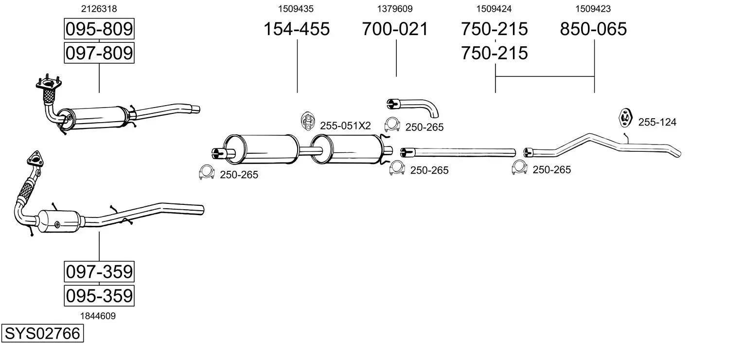 Изпускателна система BOSAL               