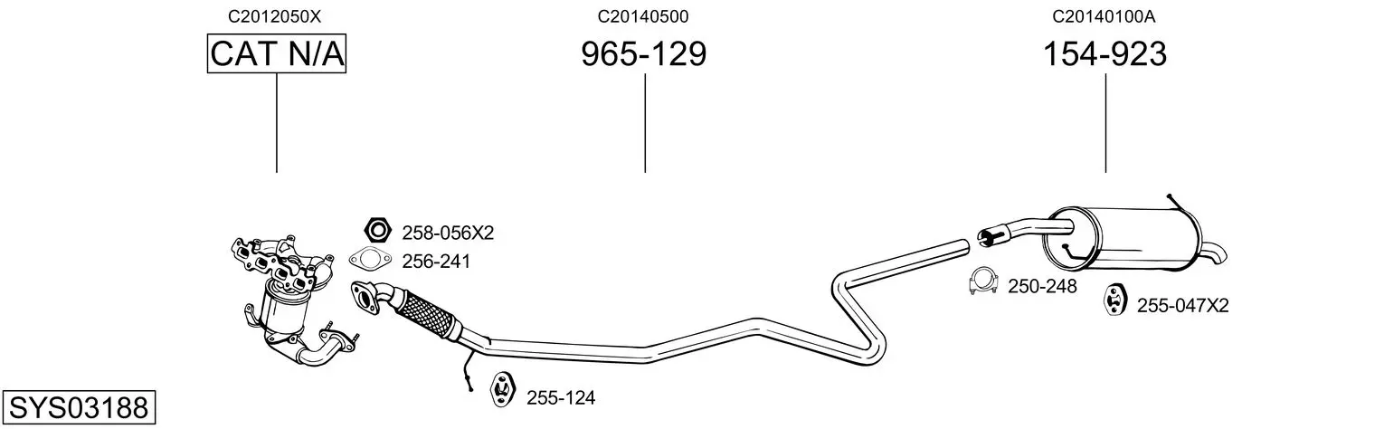 Изпускателна система BOSAL               
