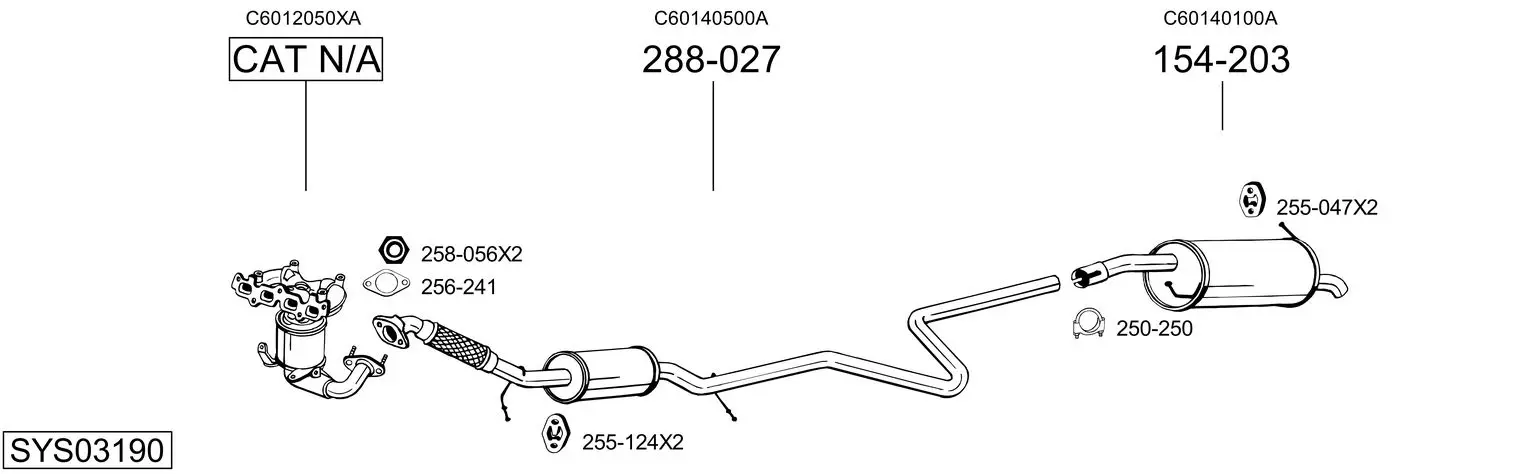 Изпускателна система BOSAL               