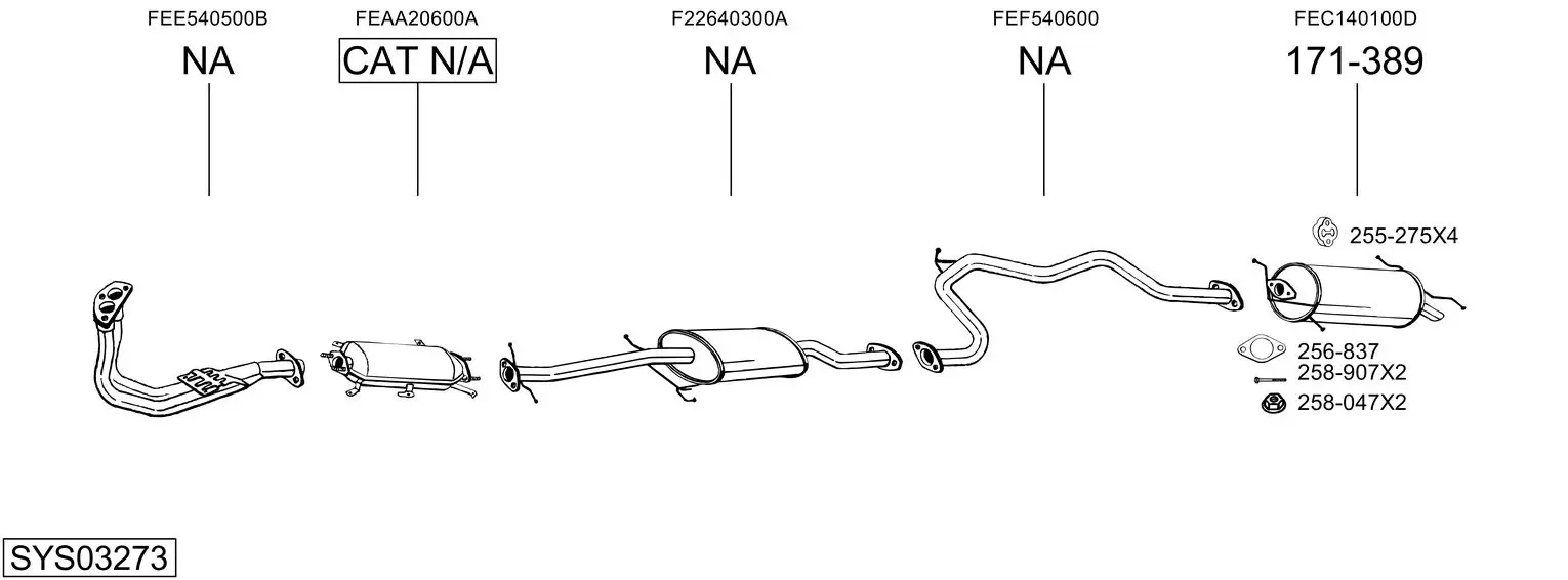 Изпускателна система BOSAL               
