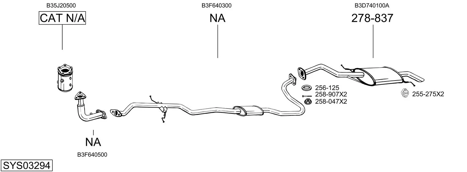 Изпускателна система BOSAL               