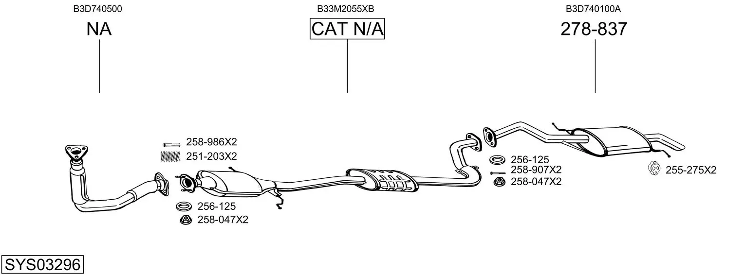 Изпускателна система BOSAL               