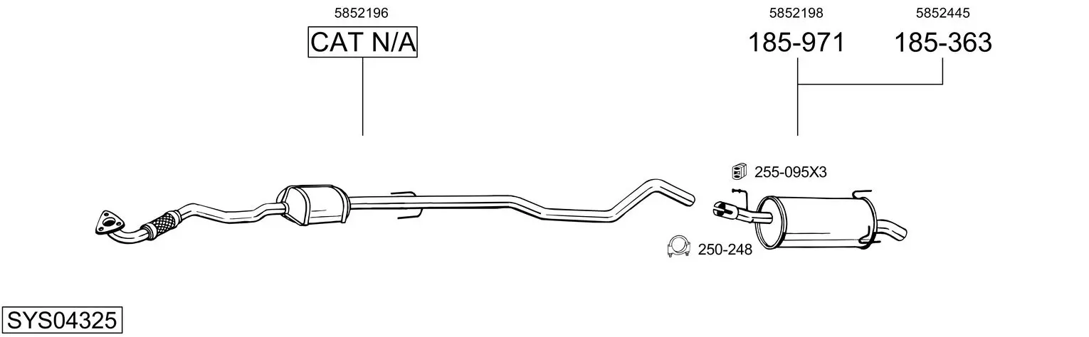 Изпускателна система BOSAL               