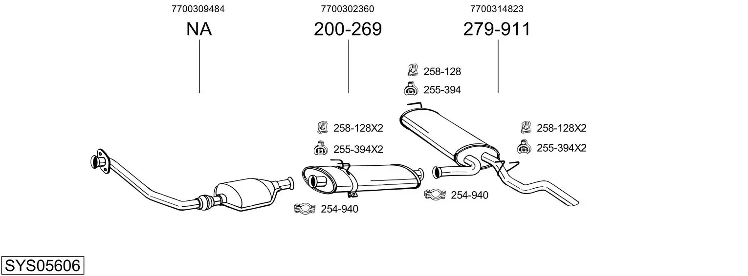 Изпускателна система BOSAL               