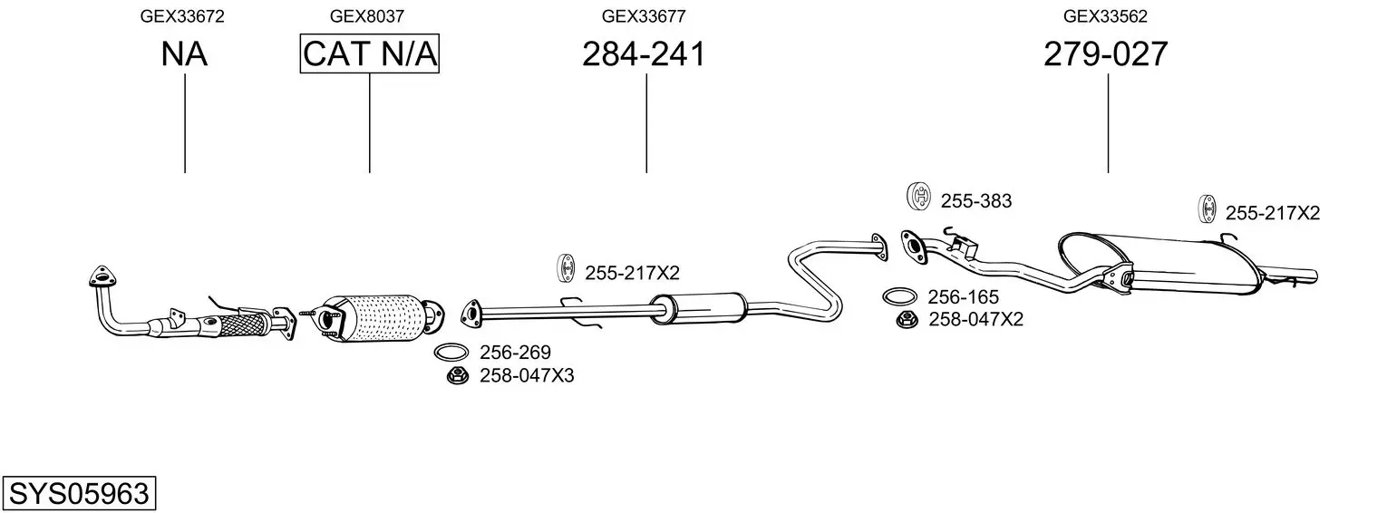 Изпускателна система BOSAL               