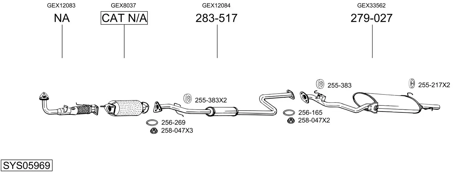 Изпускателна система BOSAL               