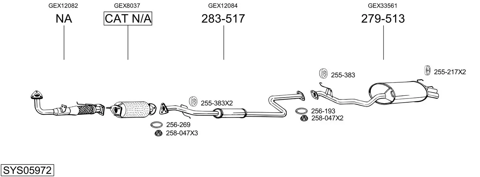 Изпускателна система BOSAL               
