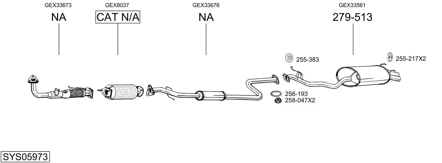 Изпускателна система BOSAL               