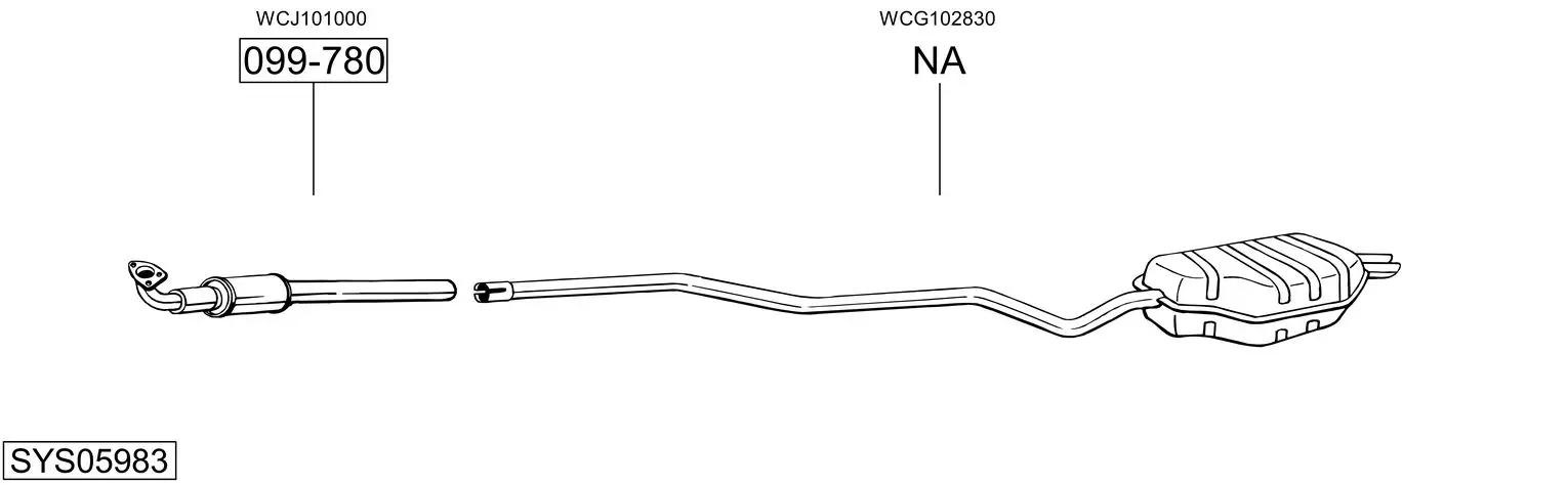Изпускателна система BOSAL               