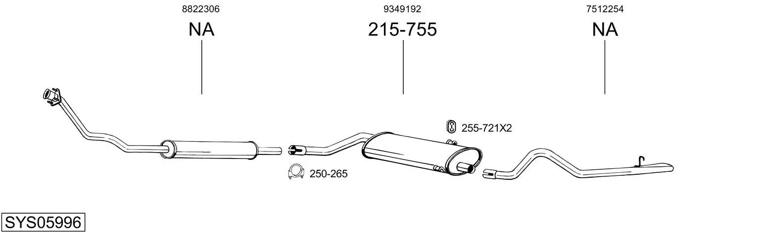 Изпускателна система BOSAL               