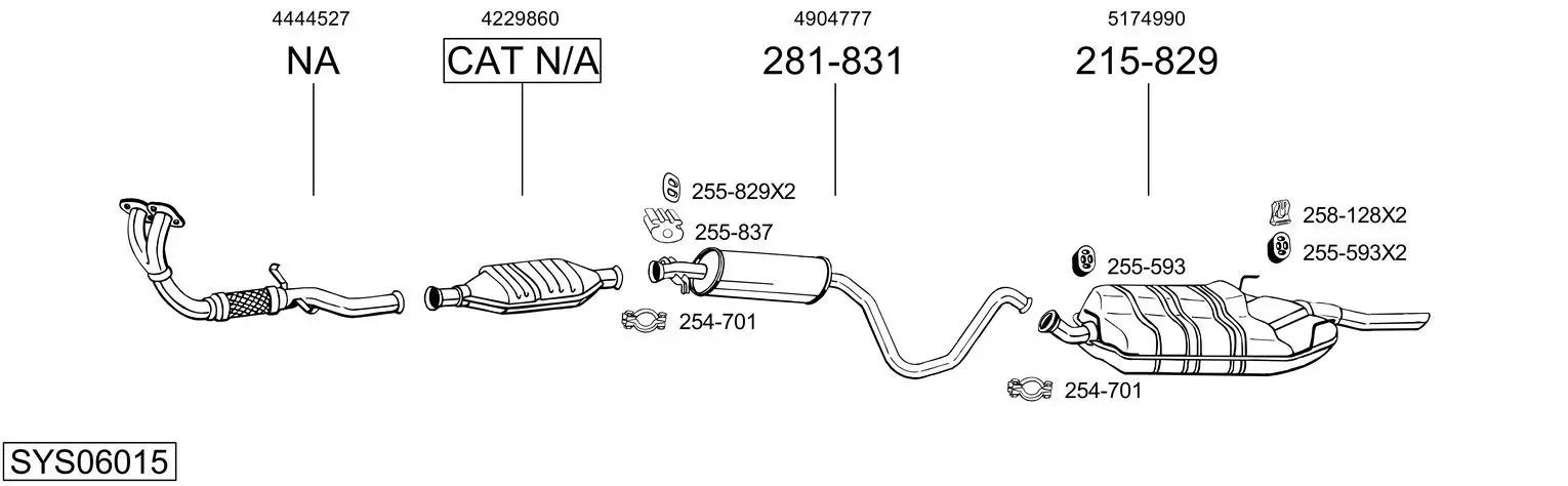Изпускателна система BOSAL               