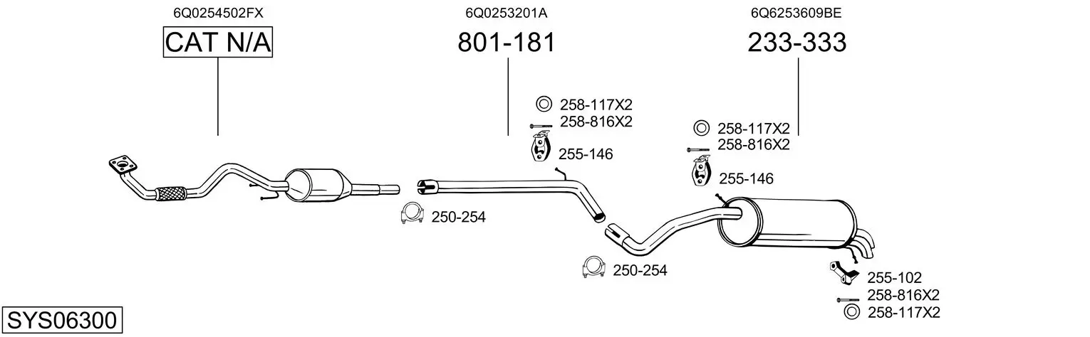 Изпускателна система BOSAL               