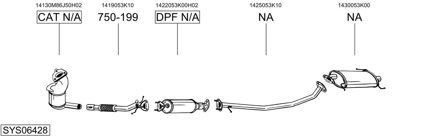 Изпускателна система BOSAL               
