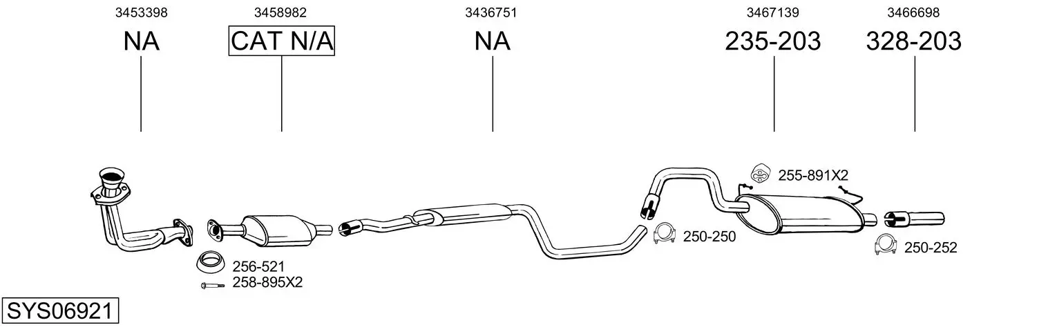 Изпускателна система BOSAL               