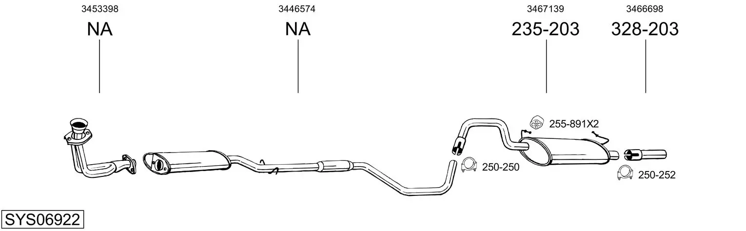 Изпускателна система BOSAL               