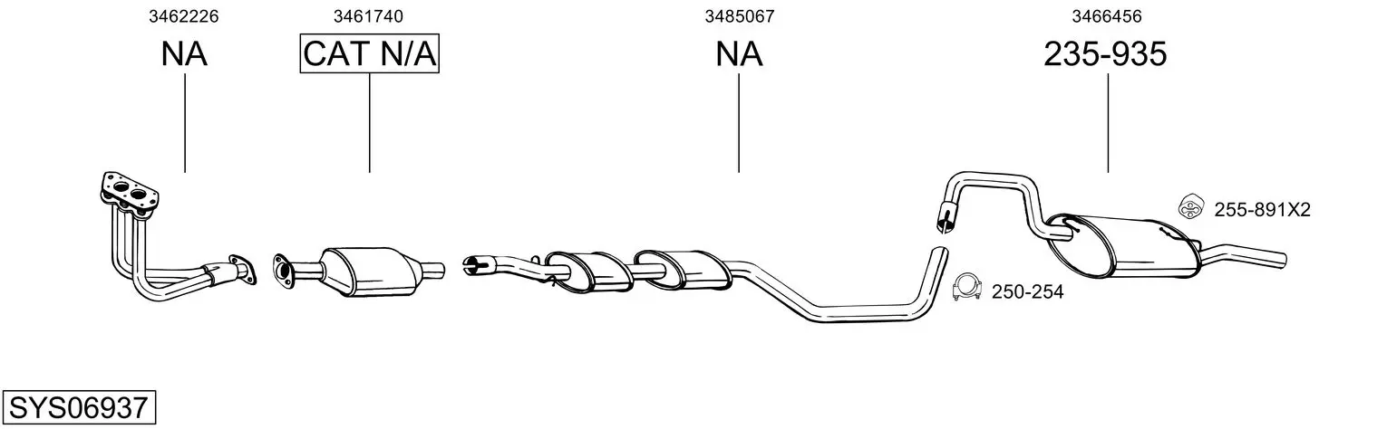 Изпускателна система BOSAL               