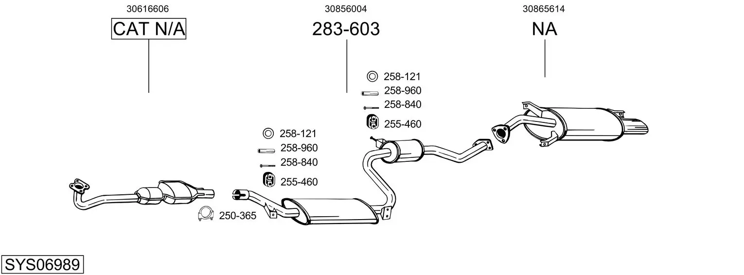 Изпускателна система BOSAL               