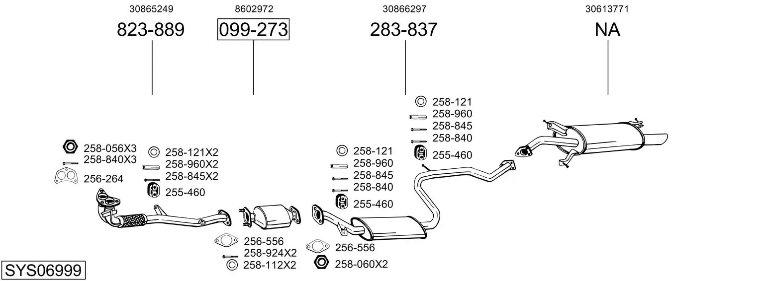 Изпускателна система BOSAL               