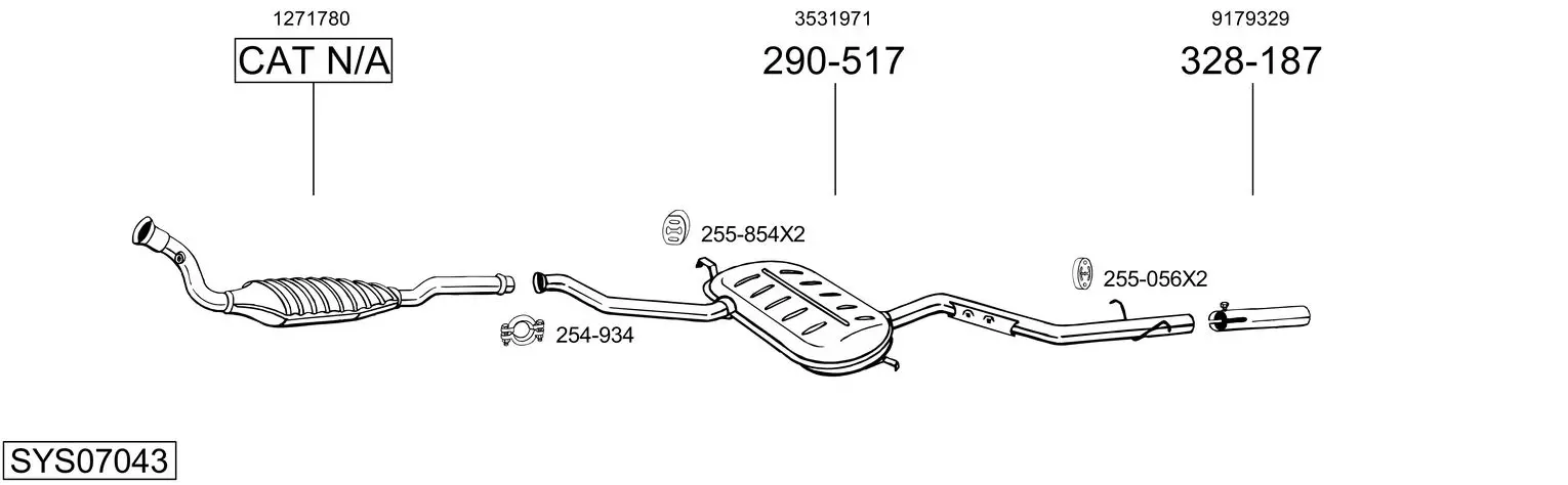 Изпускателна система BOSAL               