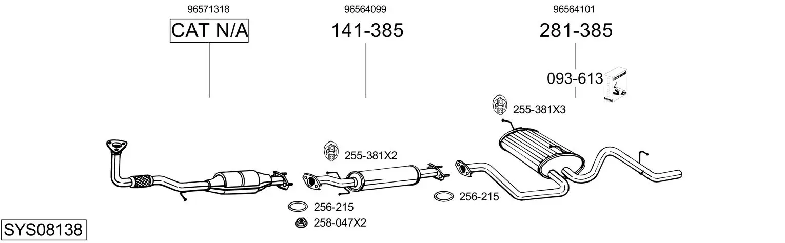 Изпускателна система BOSAL               