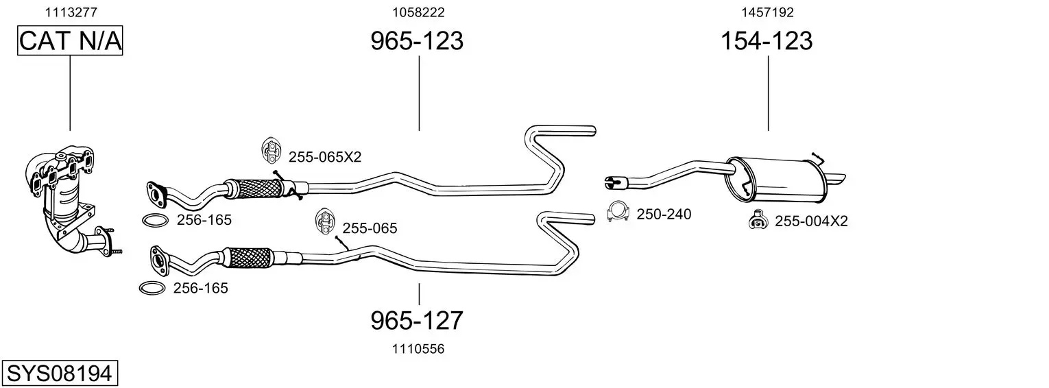 Изпускателна система BOSAL               