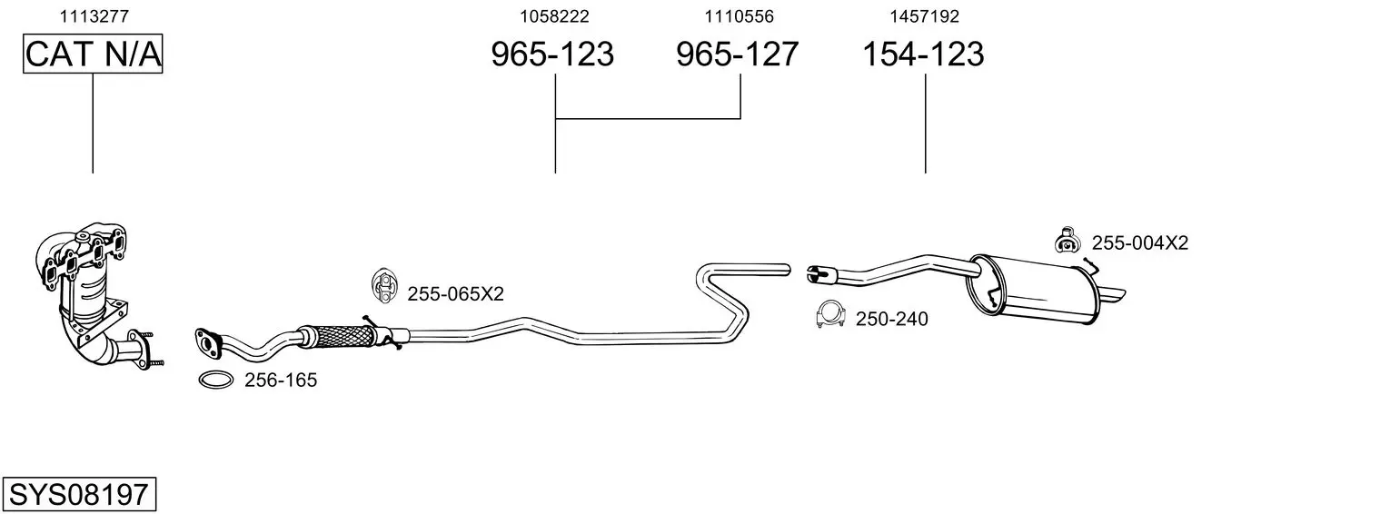 Изпускателна система BOSAL               