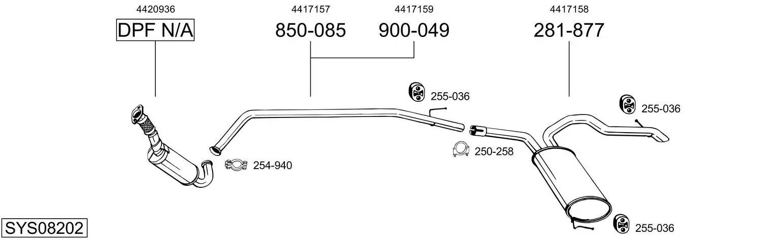 Изпускателна система BOSAL               
