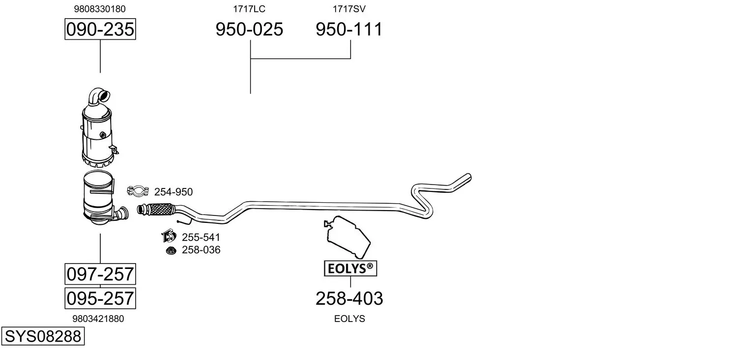 Изпускателна система BOSAL               