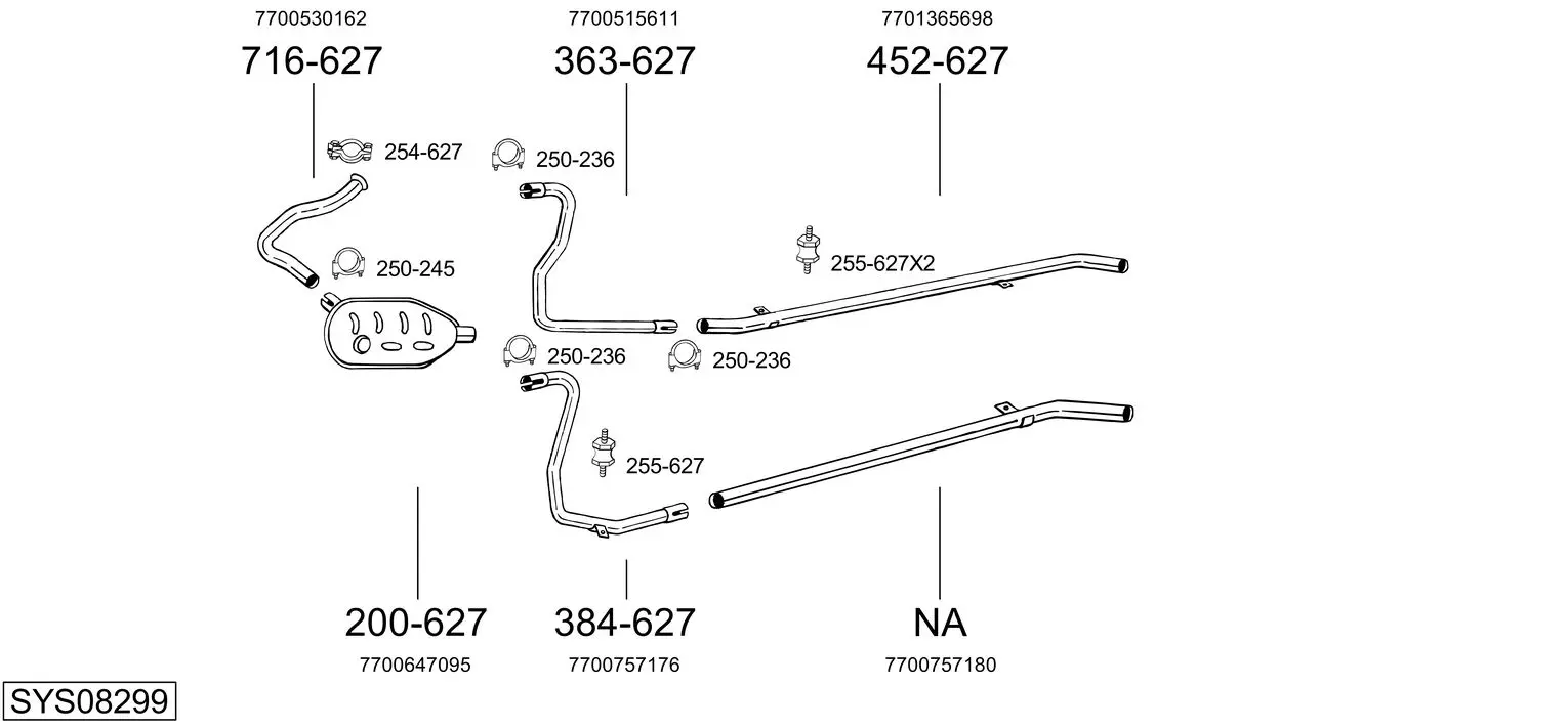 Изпускателна система BOSAL               