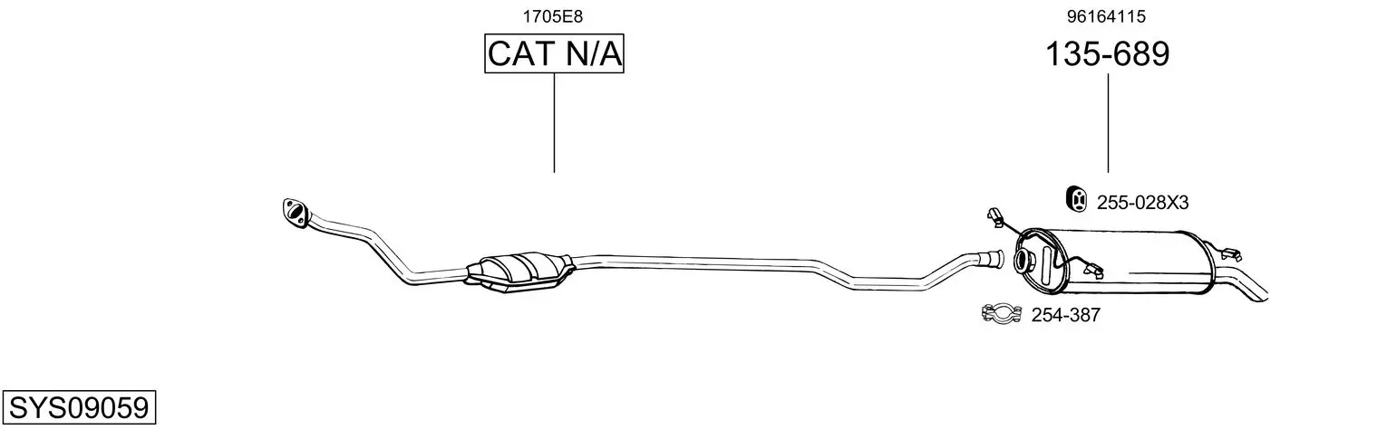 Изпускателна система BOSAL               