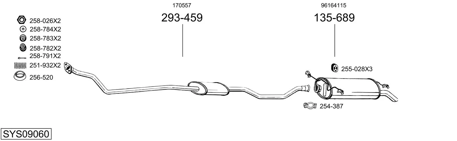 Изпускателна система BOSAL               