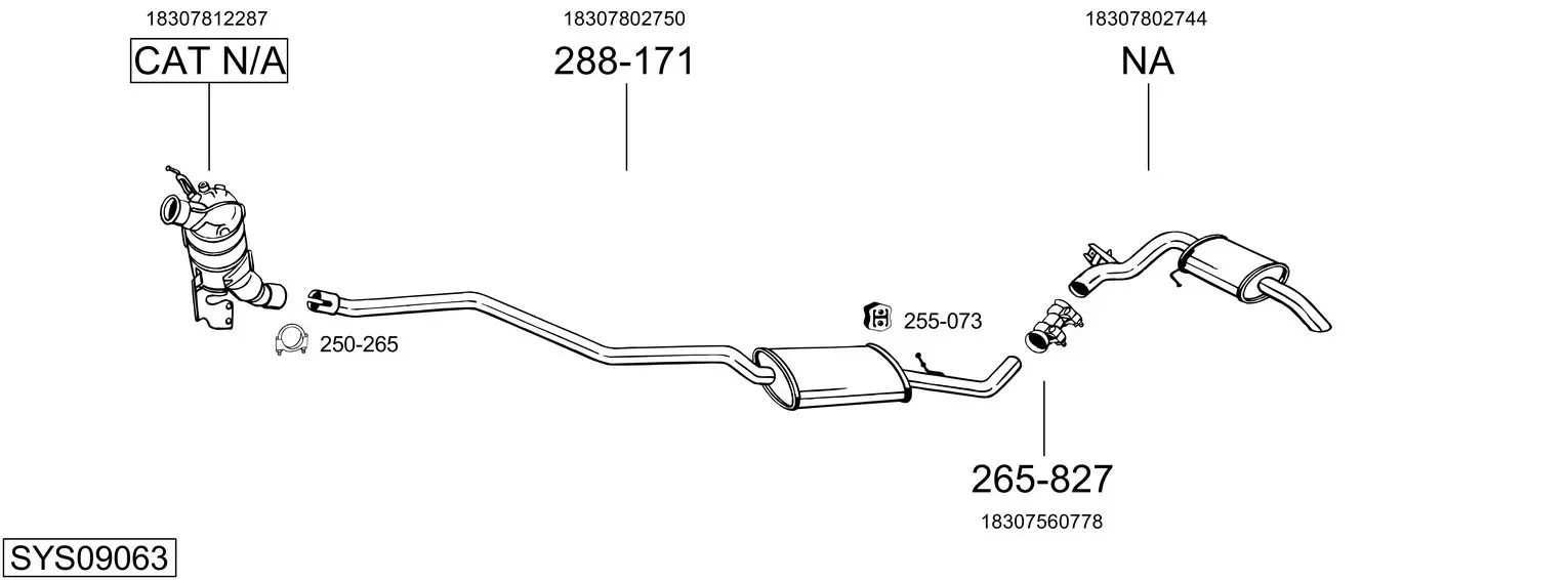 Изпускателна система BOSAL               