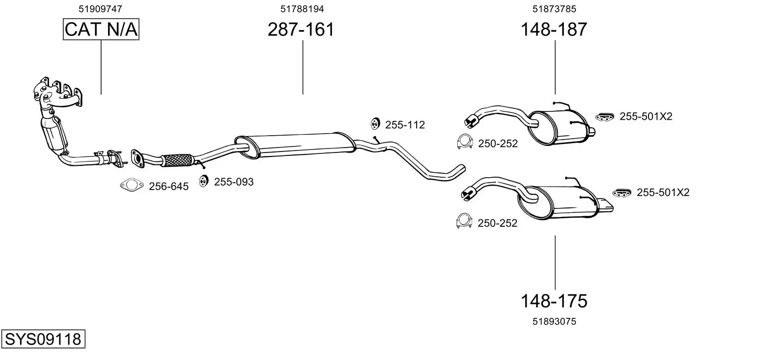 Изпускателна система BOSAL               