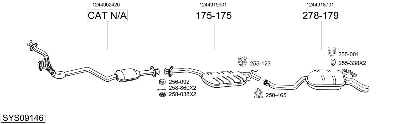 Изпускателна система BOSAL               